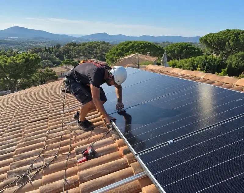 Installateur panneaux solaires Vendémian — pose photovoltaïque sur toiture