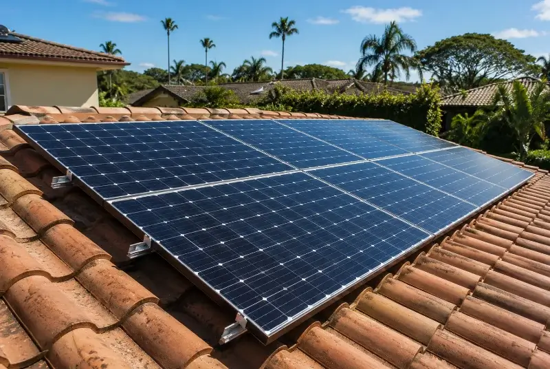 Installation de panneaux solaires à Vendémian
